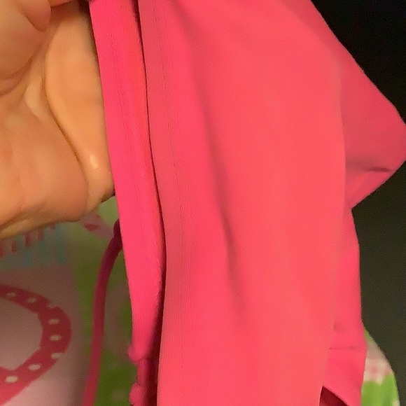 OP bikini bottom string hot pink buttery material size Med great condition - Picture 5 of 9